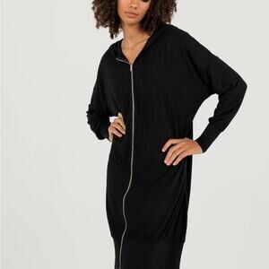 Aleeza Paris - Black Lounge Dress NWT XL